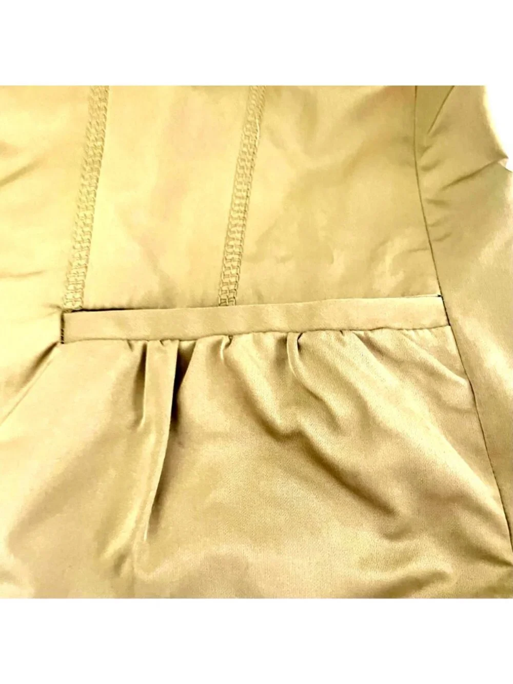 Lafayette 148 New York Reva Couture Sugarcane Jacket Blazer 4 Chartreuse Zip Up